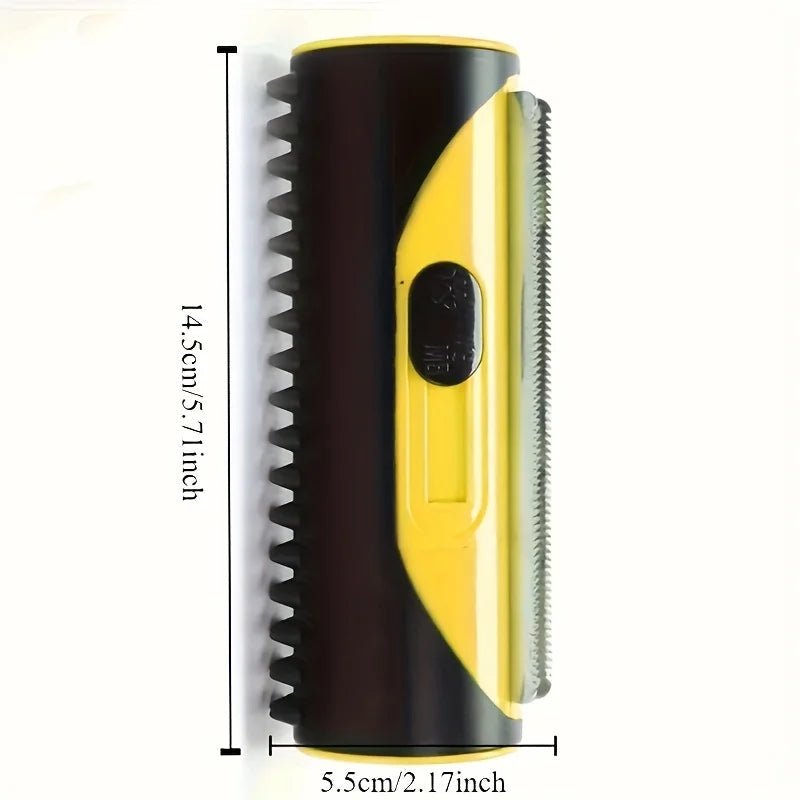 Brosse pour chien 2 - en - 1 – Poils Fins & Bouton Autonettoyant - Noble Truffe