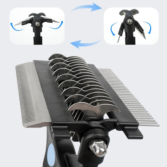 Brosse pour chien Démêlante & Anti - Poils - Noble Truffe