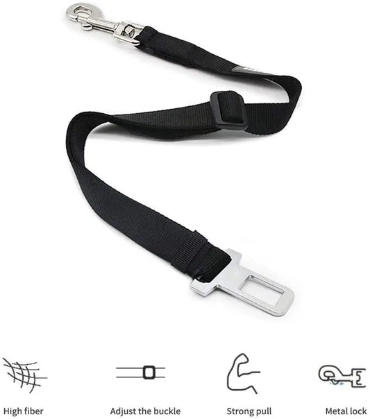 Ceinture de Sécurité pour Chien – Ajustable & Universelle | Chien & Chiot - Noble Truffe