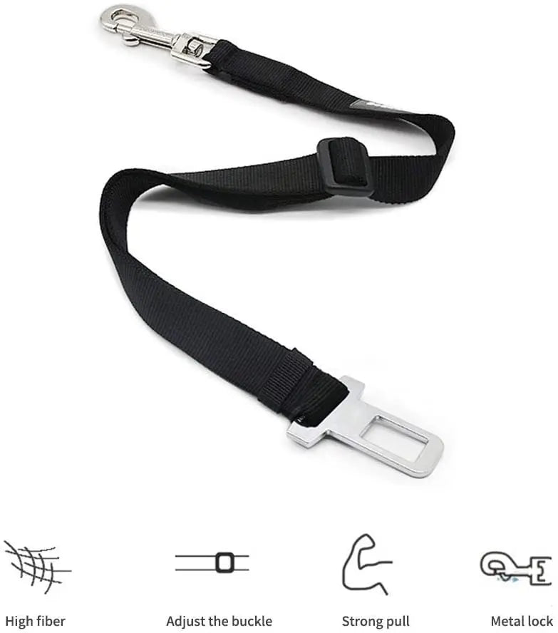 Ceinture de Sécurité pour Chien – Ajustable & Universelle | Chien & Chiot - Noble Truffe