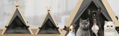 Chiens dans leurs tipis d’intérieur – niche élégante et confortable Noble Truffe