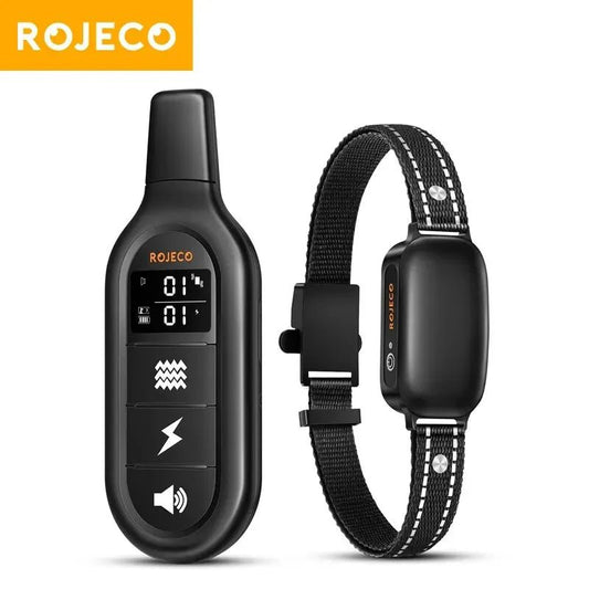 Collier de Dressage Électrique ROJECO – Télécommande & Modes Éducatifs | Noble Truffe - Noble Truffe