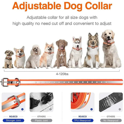 Collier de Dressage ROJECO PD529 – Télécommande 1000m & Modes Réglables | Noble Truffe - Noble Truffe