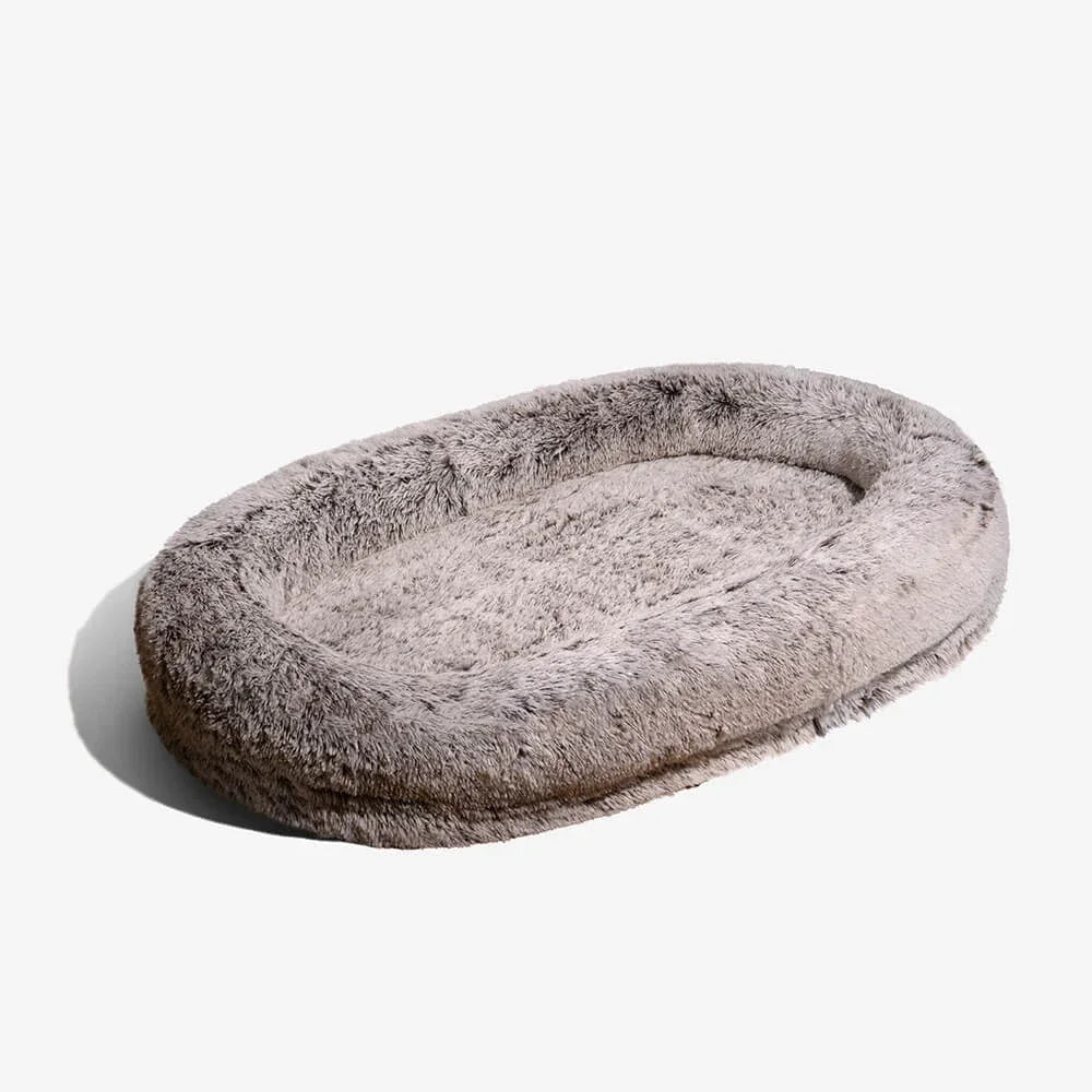 Coussin xxl pour chien marron très grande taille