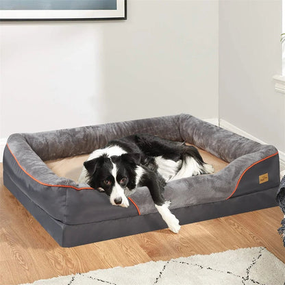 Coussin Orthopédique pour chien Mémoire de Forme – Dehoussable | L à 3XL - Noble Truffe