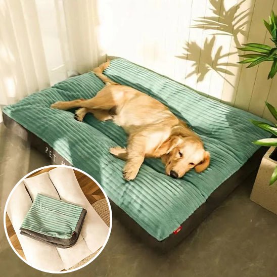 Coussin pour Chien Douillet – Velours Côtelé | XL à XXXL - Noble Truffe