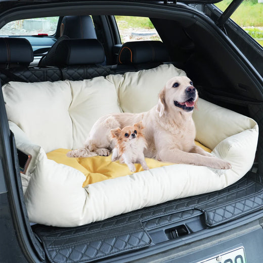 Secure Car Dog Cushion - Optimal Comfort and Protection in the Car