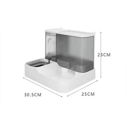 Dimensions du distributeur : 30.5 cm de long, 25 cm de large, 23 cm de haut.