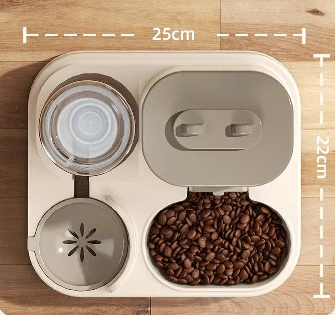 distributeur de croquettes vue du dessus