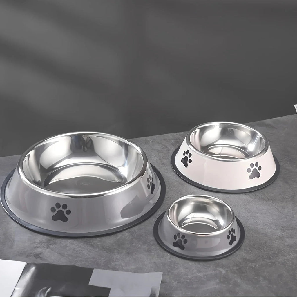 Gamelle Inox Antidérapante – Solide, Hygiénique & Durable - Noble Truffe