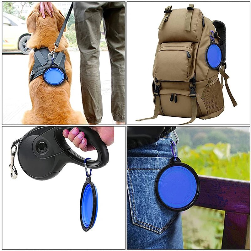 Gamelle Rétractable de Voyage – Pour Chiens et Chats - Noble Truffe