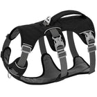 Adjustable, reflective nylon anti-escape dog harness
