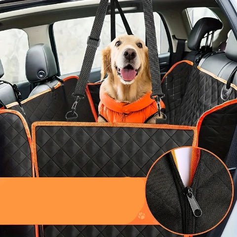 Housse de Protection Siège Voiture pour Chien – Hamac Imperméable & Antidérapant - Noble Truffe