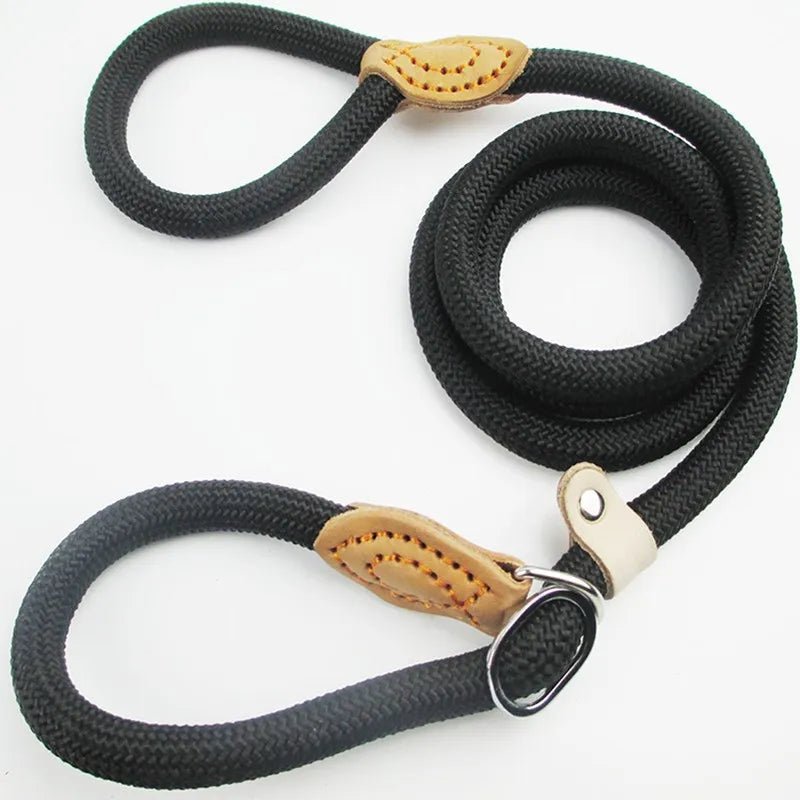 Laisse Lasso pour Chien - En Corde de Nylon, Coulissante et Ajustable - Noble Truffe
