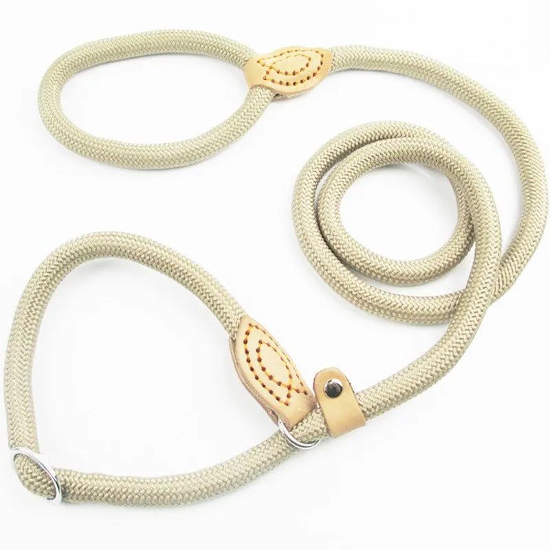 Laisse Lasso pour Chien - En Corde de Nylon, Coulissante et Ajustable - Noble Truffe