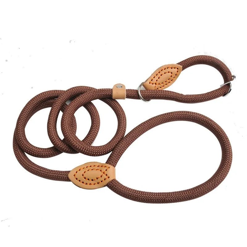 Laisse Lasso pour Chien - En Corde de Nylon, Coulissante et Ajustable - Noble Truffe
