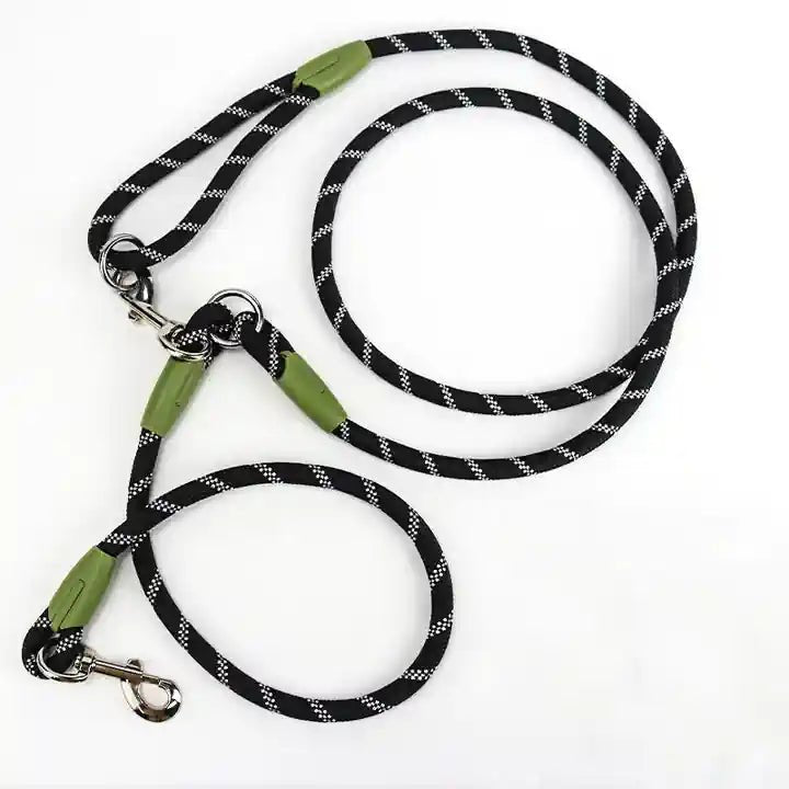 Laisse Mains Libres Réfléchissante – Promenade ou Course avec Chien | Noble Truffe - Noble Truffe