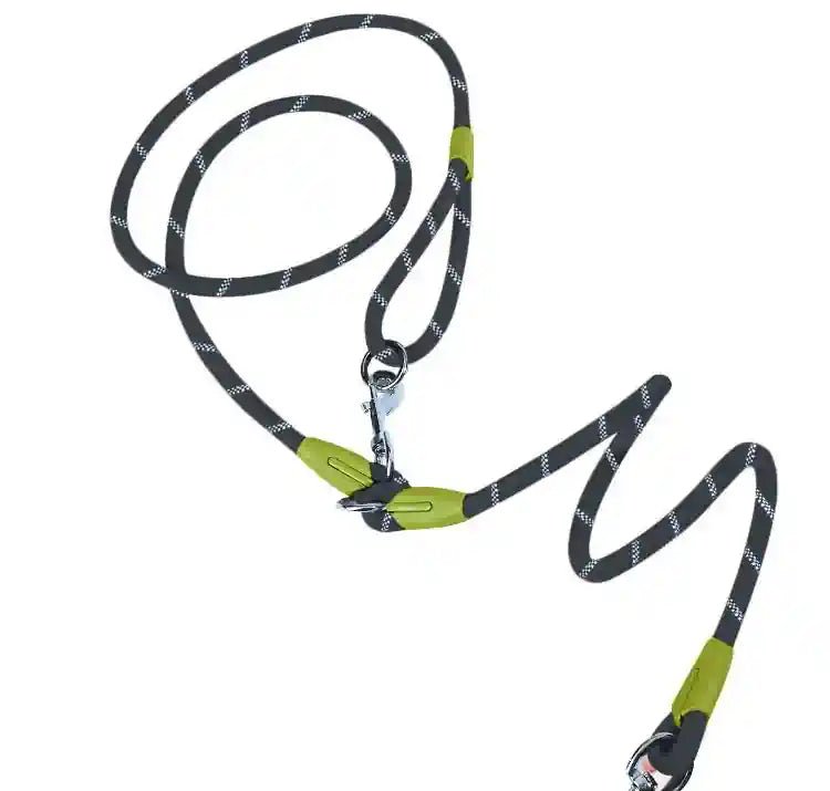 Laisse Mains Libres Réfléchissante – Promenade ou Course avec Chien | Noble Truffe - Noble Truffe