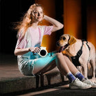 Laisse Rétractable pour Chien Lumineuse – 5 m, Promenade de Nuit