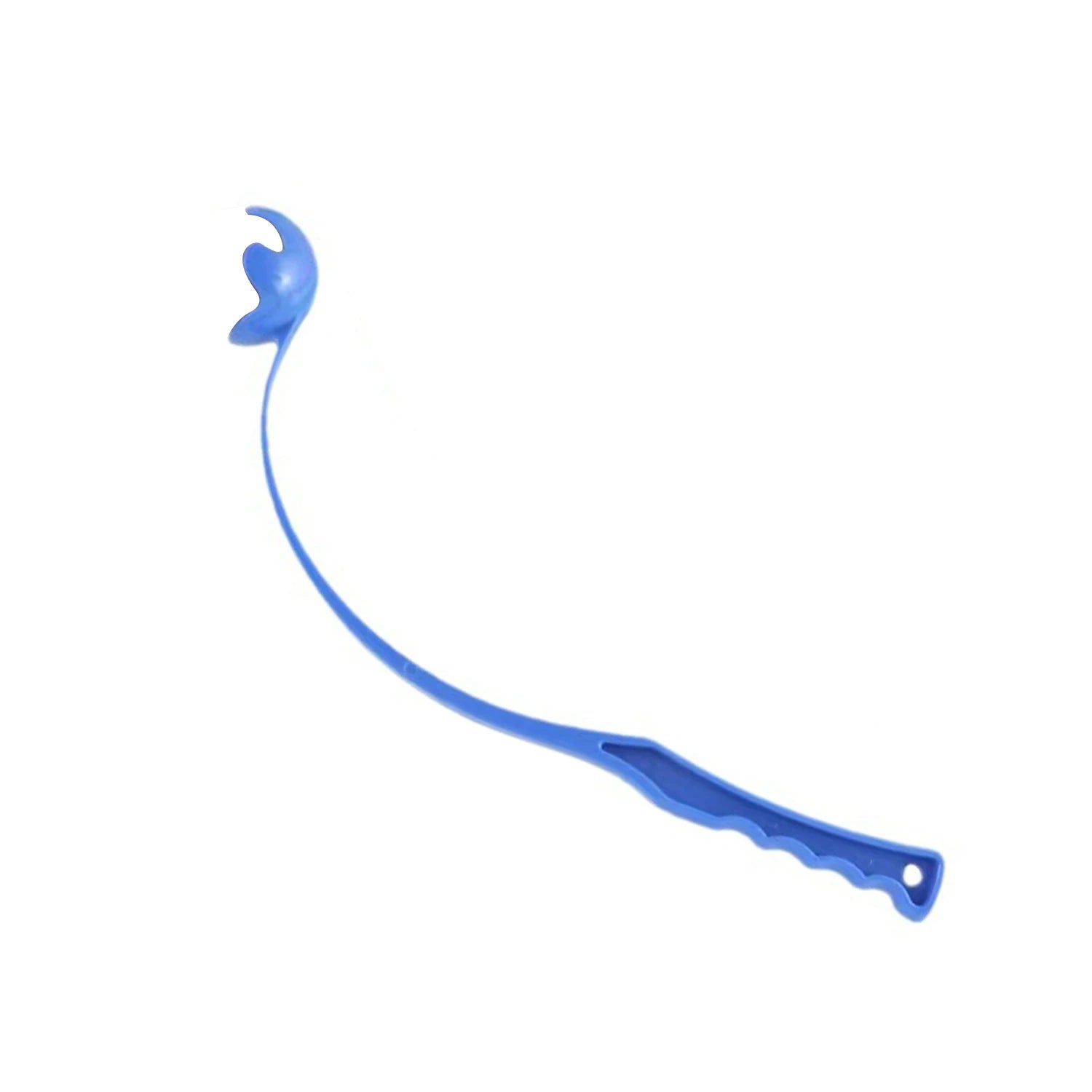 Lanceur de balle pour chien de couleur bleu