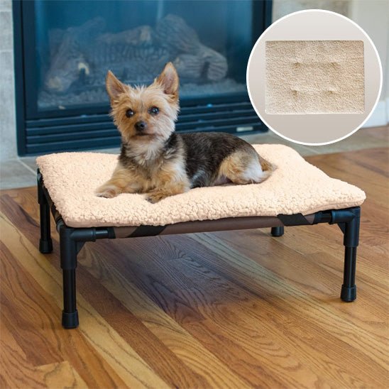 Lit Surélevé & Pliable – pour Chien | Respirant, Lavable, Nomade - Noble Truffe