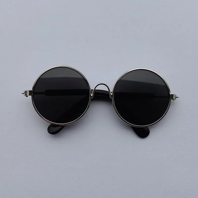 Lunettes Chien Rétro Rondes – Accessoire Photo & Cosplay Chien - Noble Truffe