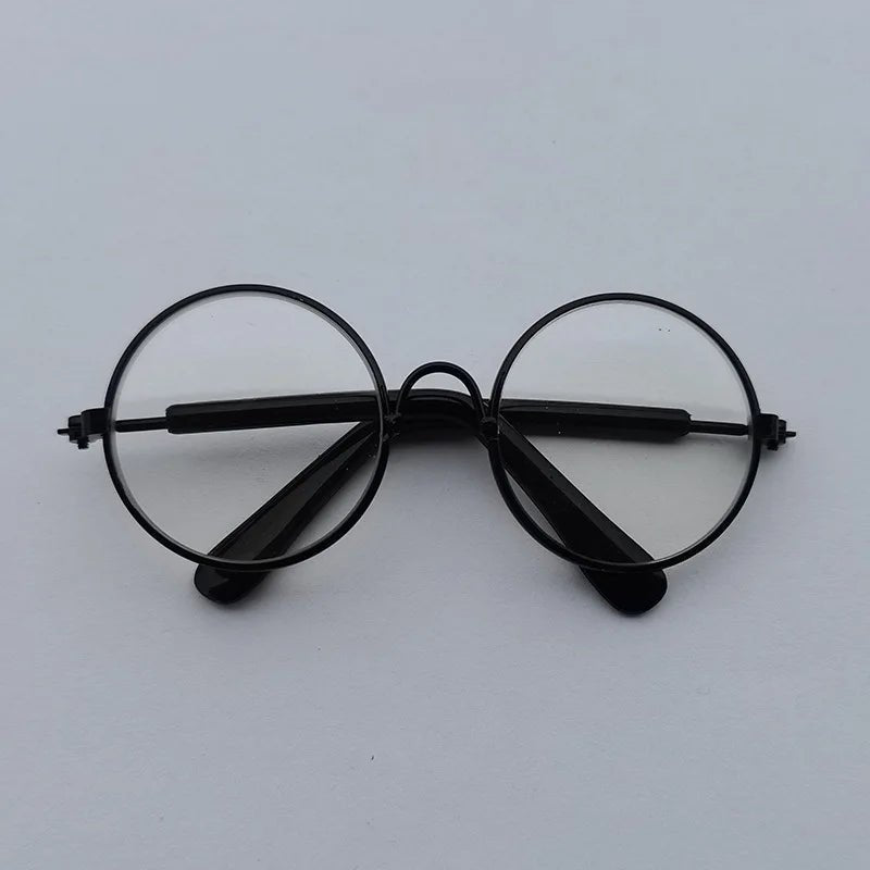 Lunettes Chien Rétro Rondes – Accessoire Photo & Cosplay Chien - Noble Truffe