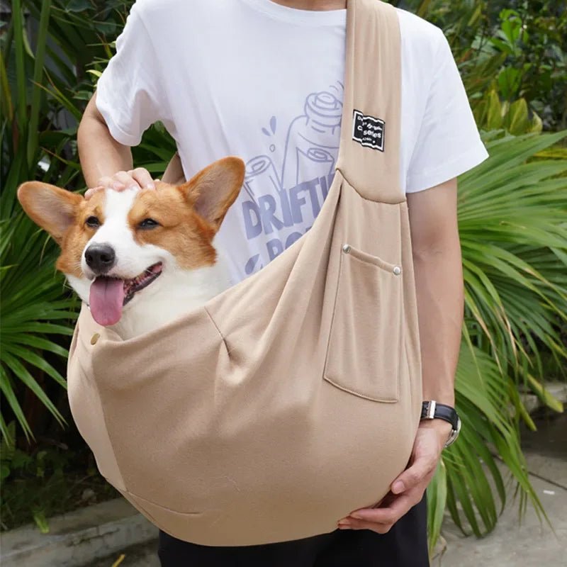 Sac Bandoulière pour Chien et Chiot – Transport Confortable < 7,5 kg - Noble Truffe