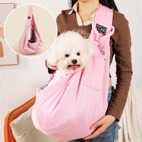 Sac Bandoulière pour Chien et Chiot – Transport Confortable < 7,5 kg - Noble Truffe
