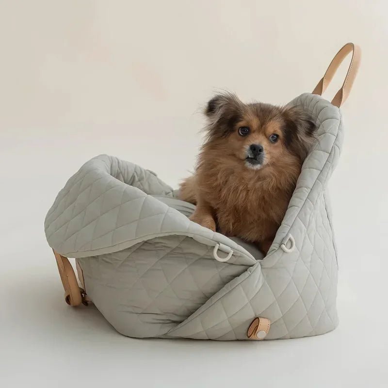 Sac de Transport pour Chien – Siège Auto et Lit Portable - Noble Truffe
