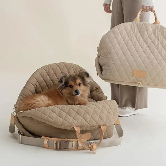 Sac de Transport pour Chien – Siège Auto et Lit Portable - Noble Truffe
