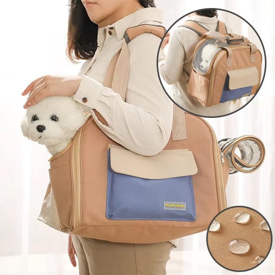 Sac de Transport pour Petit Chien – Multifonction, Léger et Respirant (< 4 kg) - Noble Truffe