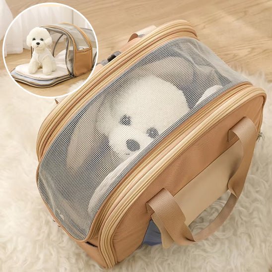 Sac de Transport pour Petit Chien – Multifonction, Léger et Respirant (< 4 kg) - Noble Truffe