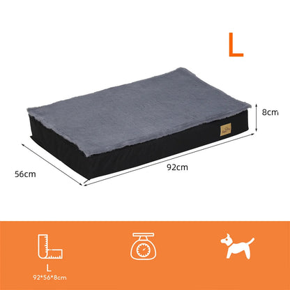 tailles disponibles du lit orthopédique imperméable BORWART, L  pour chien  du S a 2XL
chien se sent en joie