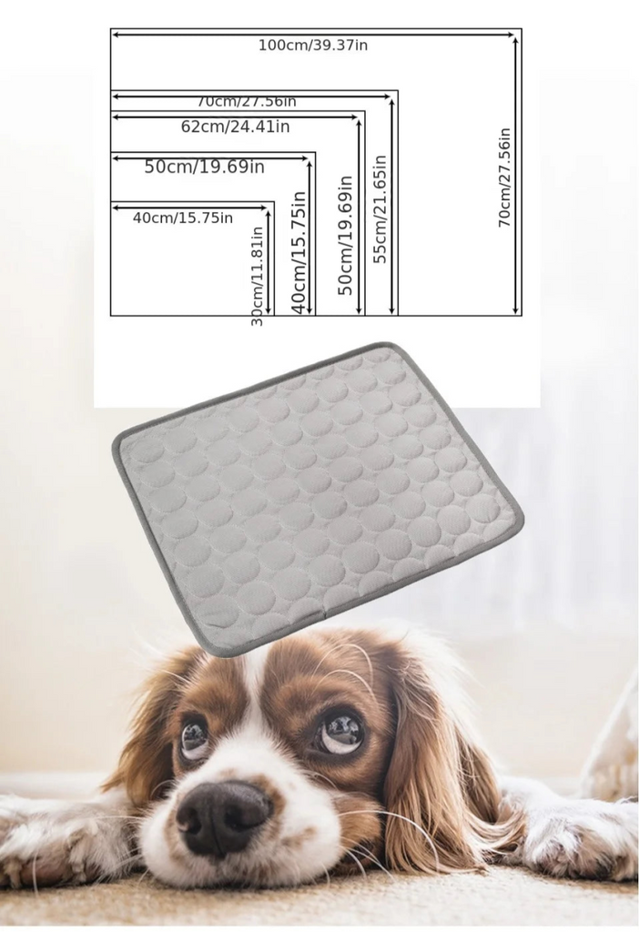 Tapis pour Chien Rafraichissant en Été & Lavable | Petits à Grands Chiens - Noble Truffe