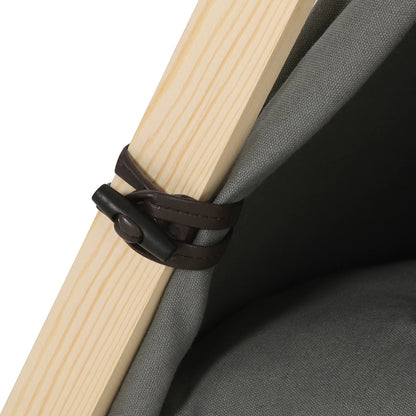 Détails du tissu de la niche pour chien – toile résistante et douce
