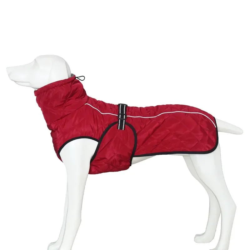 Veste d’hiver imperméable et réfléchissante pour chien – Gilet chaud pour moyennes et grandes races | Noble Truffe - Noble Truffe